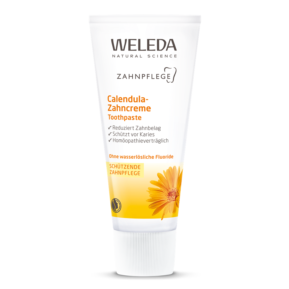 Pasta de dinti cu galbenele pentru adulti, 75 ml, Weleda