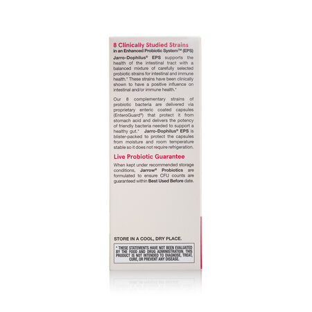 Probiotic Jarro-Dophilus EPS Jarrow Formulas, 60 capsule, Secom 725554