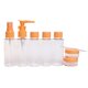 Set recipiente de calatorie, portocaliu, Incase of Travel 737552