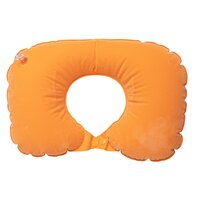 Perna gonflabila de gat cu pompa, portocaliu, 1 bucata, Incase of Travel