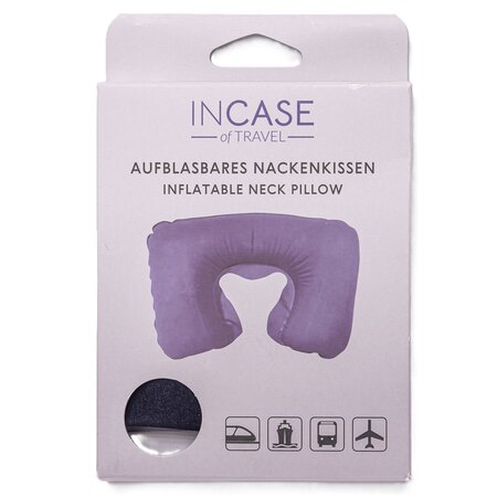 Perna gonflabila pentru gat, navy, 1 bucata, Incase of Travel 737678