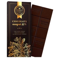 Ciocolata neagra 95%, 70 g, Laboratoarele Remedia