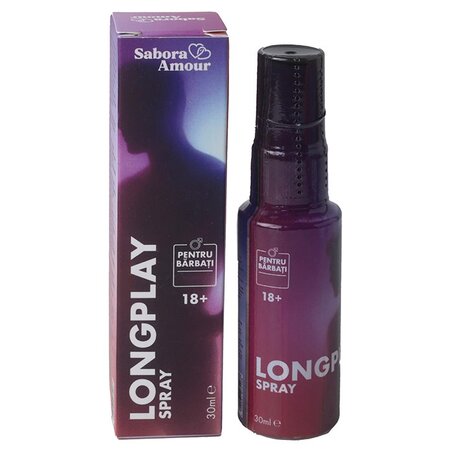 Spray intim pentru barbati LongPlay, 30 ml, Sabora Amour 737789