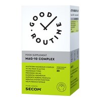 Mag-10 Complex Good Routine, 30 capsule vegetale, Secom