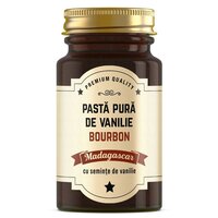Pasta pura de vanilie bourbon Secretele Ramonei, 100 g, Laboratoarele Remedia