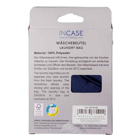 Saci de rufe, albastru, 2 bucati, Incase of Travel 737924