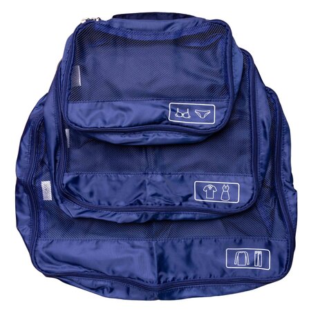 Set genti pentru haine, navy, 3 bucati, Incase of Travel 737930
