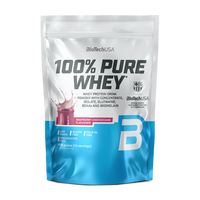 Pudra proteica 100% Pure Whey Rasberry Cheesecake, 400 g, BioTech USA