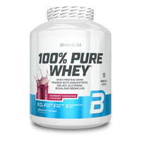 Pudra proteica 100% Pure Whey Rasberry Cheesecake, 2000 g, BioTech USA