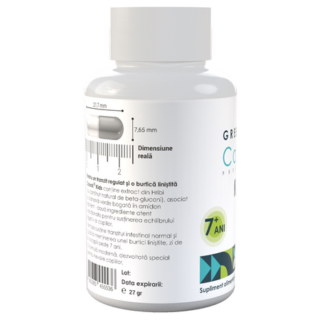 Prebiotic pentru copii ColonX, 60 capsule, Greenbiom 738053