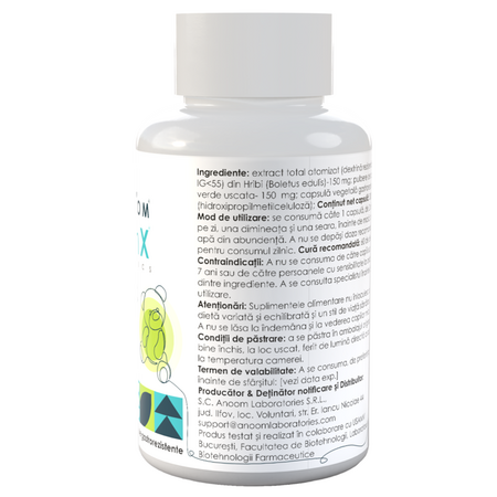 Prebiotic pentru copii ColonX, 60 capsule, Greenbiom 738052