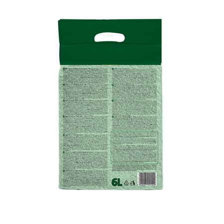Asternut igienic tofu pentru pisici Ceai Verde, 6 L, Kimmy The Cat 738055
