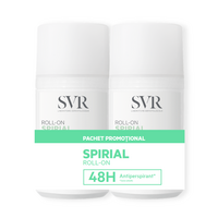 Pachet deodorant roll-on Spirial, 50 + 50 ml, Svr