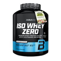 Pudra proteica cu aroma de Black Biscuit Iso Whey Zero, 1816 g, BiotechUSA