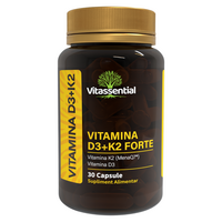 Vitamina D3 + K2 Forte, 30 capsule, Vitassential