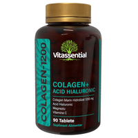Colagen + Acid hialuronic, 90 tablete, Vitassential