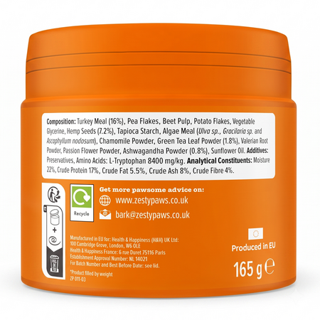 Calming Chews, 50 tablete masticabile, Zesty Paws 738240