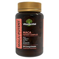 Maca Potent Complex, 50 comprimate, Vitassential
