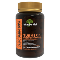 Turmeric Premium Complex, 50 capsule vegetale, Vitassential