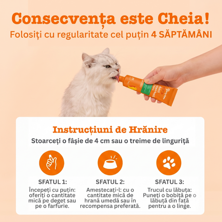 Pasta anti ghemotoace pentru pisici Anti Hairball, 75 g, Zesty Paws 738558