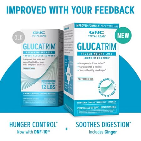 Glucatrim Proven Weight Loss, 120 capsule, GNC 738456