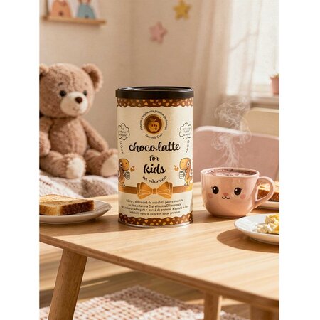 Choco latte pentru copii, 300 g, Laboratoarele Remedia 738595