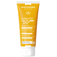 Lotiune cu protectie solara SPF 50+ Uveblock, 100 ml, Isispharma