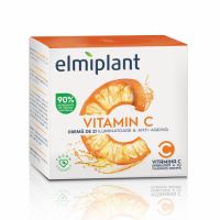 Crema de zi iluminatoare si anti-ageing Vitamin C, 50 ml, Elmiplant