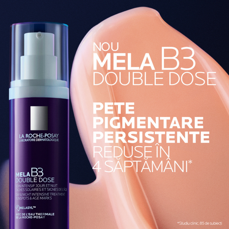 Tratament concentrat intensiv de zi si de noapte anti-pete pigmentare Mela B3 Double Dose, 40 ml, La Roche-Posay 738905