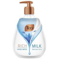 Sapun lichid pentru maini Rich Milk Delicate Care, 400 ml, Teo