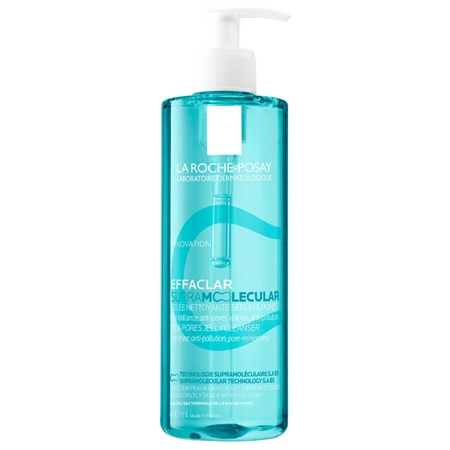 Gel de curatare pentru pentru excesul de sebum si porii vizibili Effaclar Supramolecular, 400 ml, La Roche-Posay