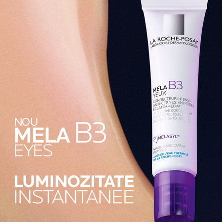 Crema corectare intensiva a cearcanelor si a liniilor fine Mela B3, 15 ml, La Roche-Posay 739021
