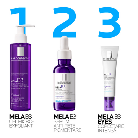 Crema corectare intensiva a cearcanelor si a liniilor fine Mela B3, 15 ml, La Roche-Posay 739026