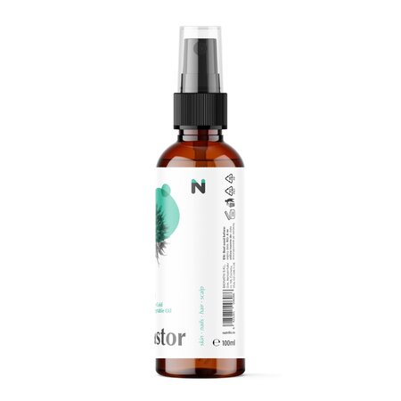 Ulei de ricin presat la rece, 100 ml, Nutrific 739476