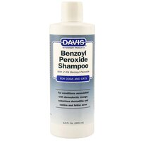 Sampon cu 2.5% Peroxid de benzoil pentru caini si pisici, 355 ml, Davis