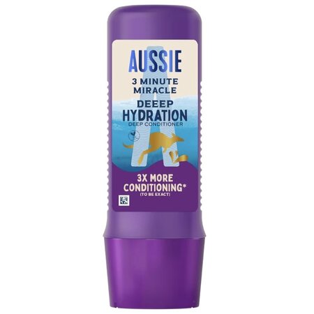 Balsam hidratant cu ulei de avocado 3 Minute Miracle Deep Hydration, 225 ml, Aussie