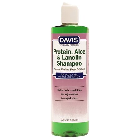 Sampon cu proteine, aloe si lanolina pentru caini si pisici, 355 ml, Davis