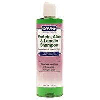 Sampon cu proteine, aloe si lanolina pentru caini si pisici, 355 ml, Davis