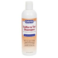 Sampon cu sulf si gudron pentru caini, 355 ml, Davis