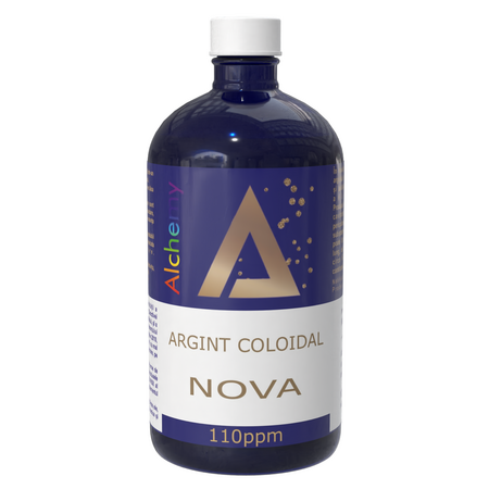 Argint coloidal Alchemy Nova, 110 ppm, 480 ml, Sc Aghoras Invent