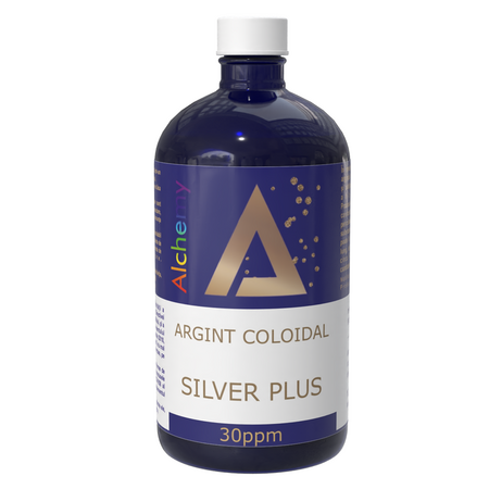 Argint coloidal Alchemy Silver Plus, 30 ppm, 480 ml, Sc Aghoras Invent