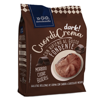 Biscuiti cu crema de ciocolata, 200 g, Sottolestelle
