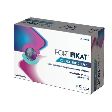 Fortifikat Duo Active, 30 capsule, Terapia 739769