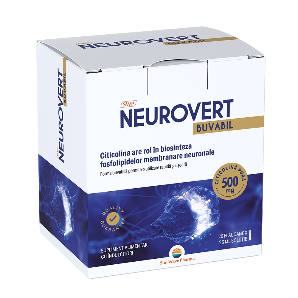 Neurovert buvabil, 20 flacoane, Sun Wave Pharma