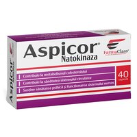 Aspicor Natokinaza, 40 capsule, FarmaClass