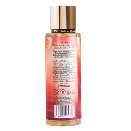 Spray parfumat pentru corp Watermelon Sorbet, 250 ml, Cashmere Aroma 739924
