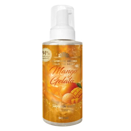 Sapun de maini tip spuma Mango Gelato, 500 ml, Cashmere Aroma