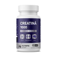Creatina monohidrata, 1000, 90 tablete, Nutrific
