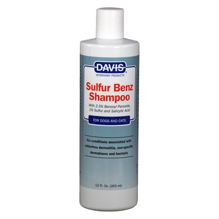 Sampon cu sulf pentru caini si pisici, 355 ml, Davis