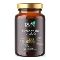 Extract de urzica, 60 capsule, Pure Organics